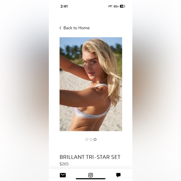 BRILLANT TRI-STAR SET bikini (top and bottom) - Picture 6 of 7